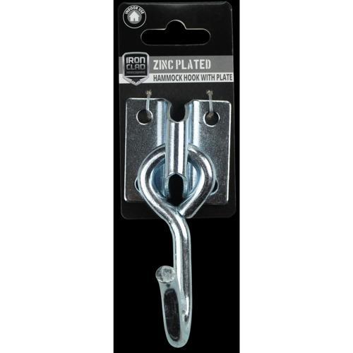 Iron Clad Hammock Hook Zinc Plated