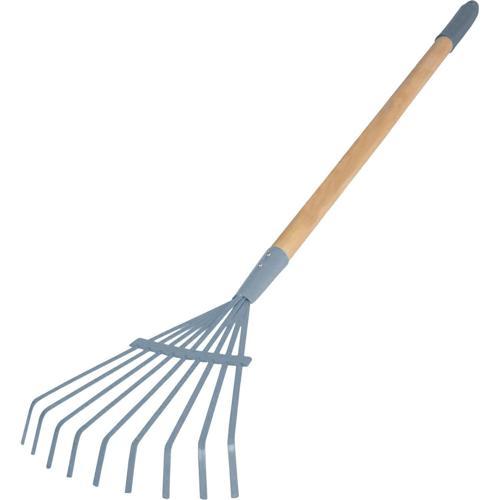 Gardeners Edge Garden Leaf Rake Grey