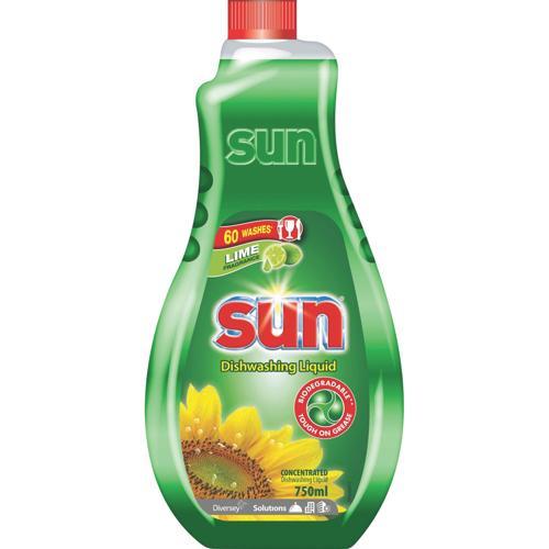 Sun Dishwashing Liquid 750mL Lime
