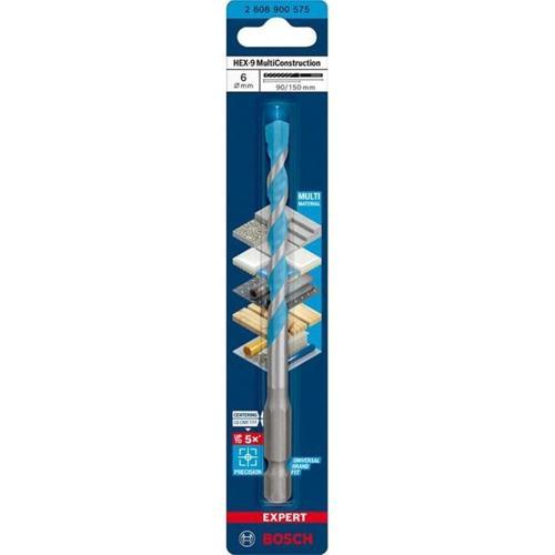 Bosch Hex-9 Multi Construction Drill Bit 6 X 150mm