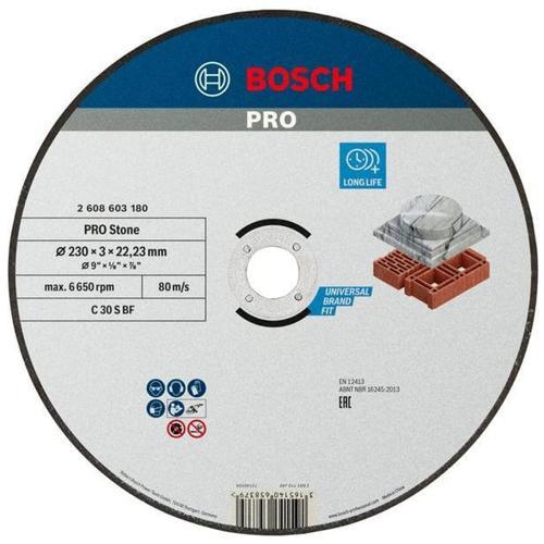Bosch Stone Bonded Cutting Disc 230 X 3 X 22.23mm