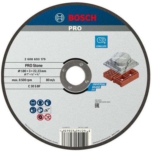 Bosch Stone Bonded Cutting Disc 180 X 3 X 22.23mm