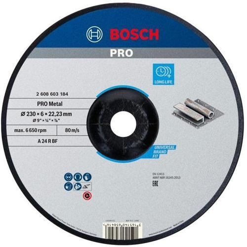 Bosch Metal Bonded Grinding Disc 230 X 6 X 22.23mm