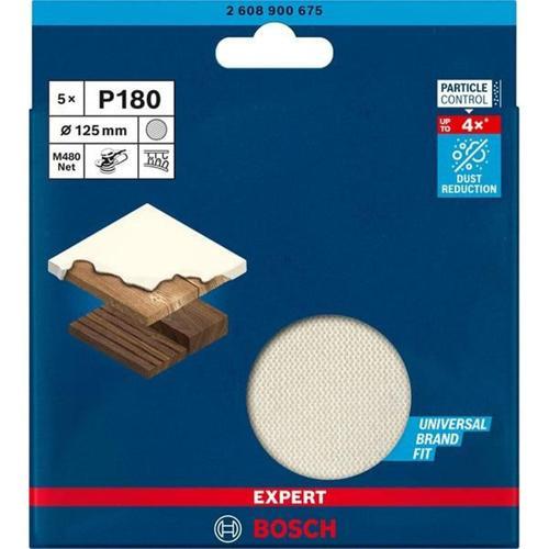 Bosch Mesh Sandnet 180G 5PK 125mm