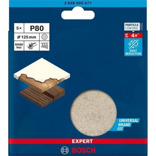 Bosch Mesh Sandnet 80G 5PK 125mm