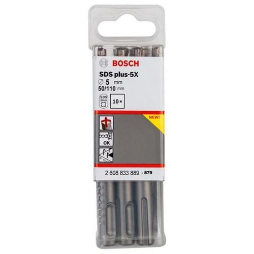 Bosch SDS Plus-5x Drill Bit 10PC 5 X 110mm