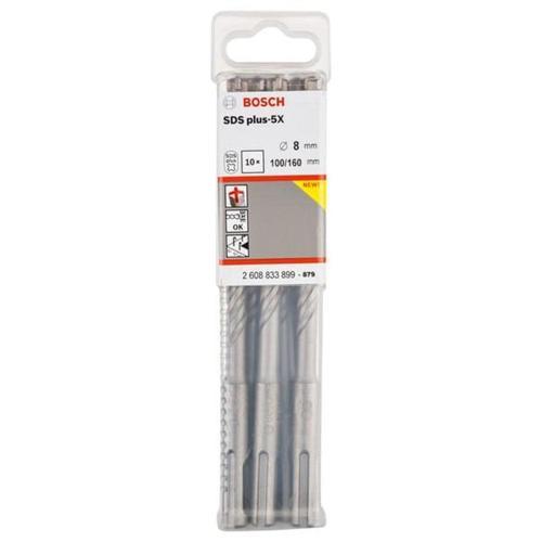 Bosch SDS Plus-5x Drill Bit 10PC 8 X 160mm