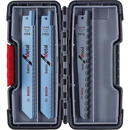 Bosch Recip Saw For Wood And Metal 15PC