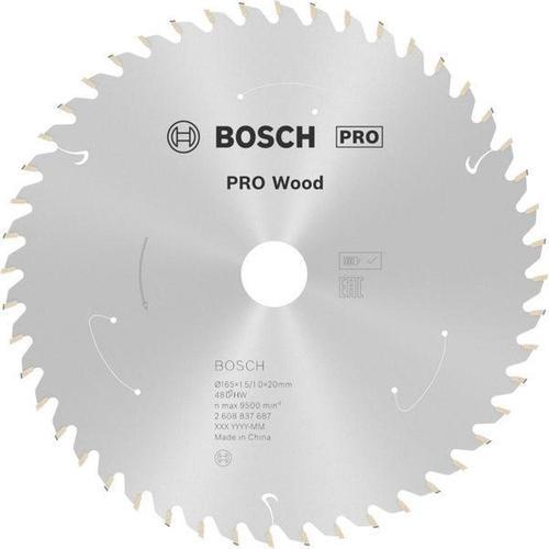 Bosch Wood Circular Saw Blade 48T 165mm