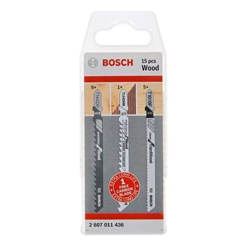 Bosch Jigsaw Blade Wood 15PC