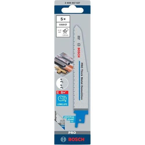 Bosch Recip Blade Thick Metal Demolition 5PK 150mm