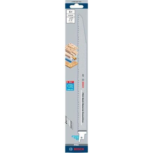 Bosch Recip Blade Heavy Wood+Metal 5PK 300mm