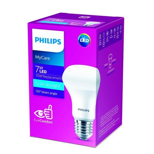 Philips LED Reflector 7 Watt 770 Lumen E27 Cool Daylight R63 Frosted