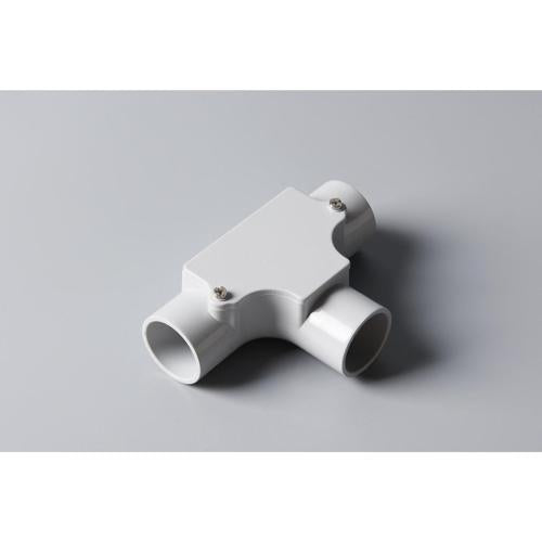 CONDUIT INSPECTION TEE 20mm GREY