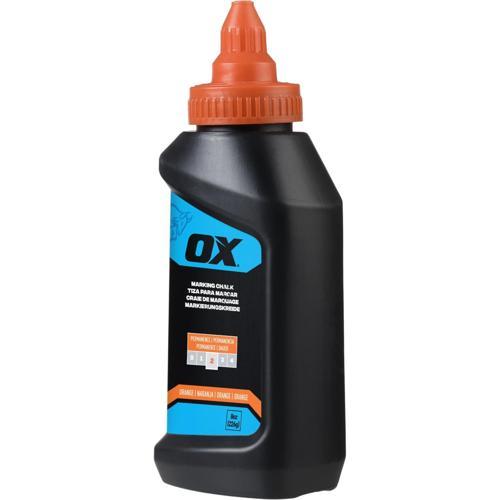 Ox Hi-Vis Orange Marking Chalk - 8Oz