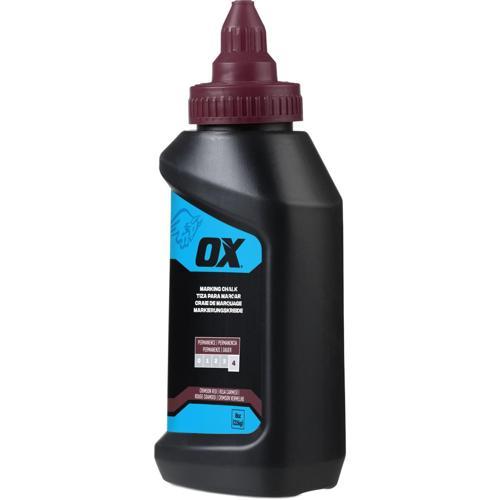 Ox Crimson Red Marking Chalk - 8Oz