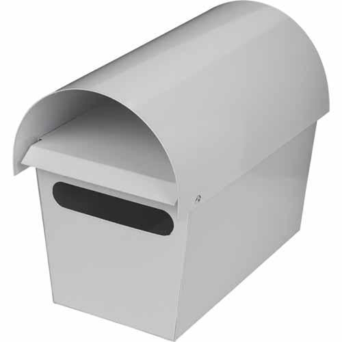 Mail Boss Wagon Metal Letterbox 235mm 170mm 290mm White