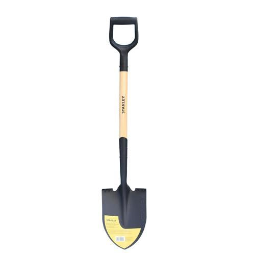 Stanley Carbon Steel D-Handle Digging Shovel