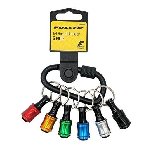 Fuller 6 Piece 1/4 Hex Bit Holder Pack of 6