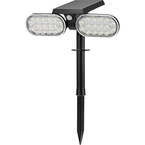 Vectral Solar Adjustable Folding Spotlight 300lumens Black