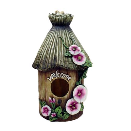 Gardeners Edge Bird House Garden Décor