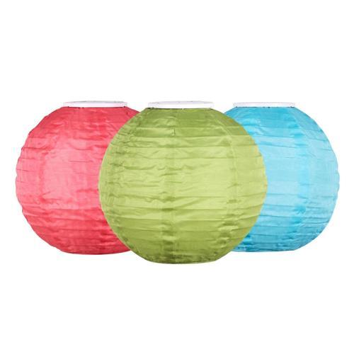 Orbit Lighting Solar Lantern Round Assorted