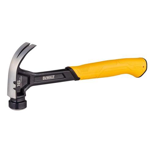 DeWALT 450g Curved Claw Steel Hammer