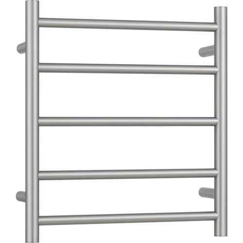 Nouveau Cinna Heated Towel Rail 5 Bar Brushed Nickel