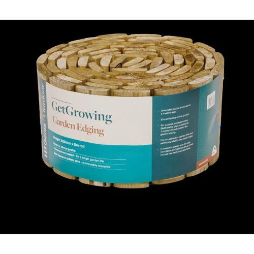 GENIA OUTDOOR Wired Garden Edging 200mm High H3.3