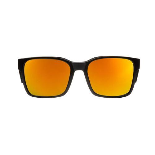 Esko FITZROY Safety Sunglasses Matt Black Frame Revo Orange Red Mirrored Lenses