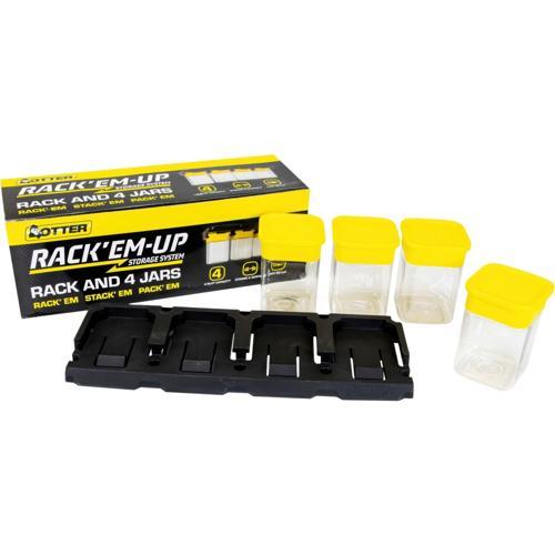Otter Rack'em Up Rack And 4 Jars Kit
