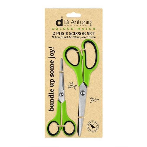 Di Antonio Scissor Set 2 Piece Green