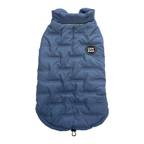Chic Pets City Classic Cotton Pressed Pet Vest Blue M