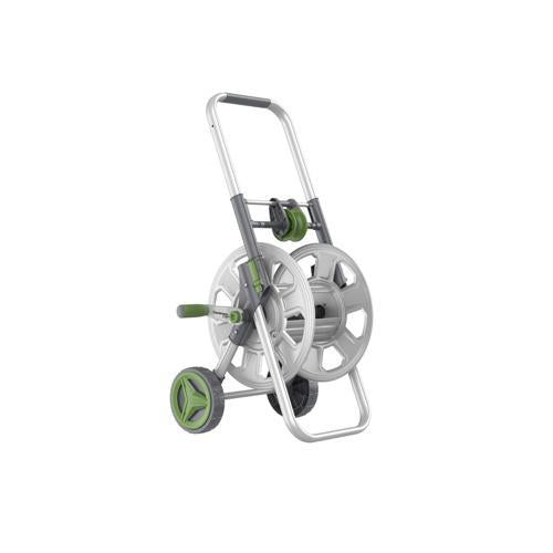 Gardeners Edge Metal Hose Cart