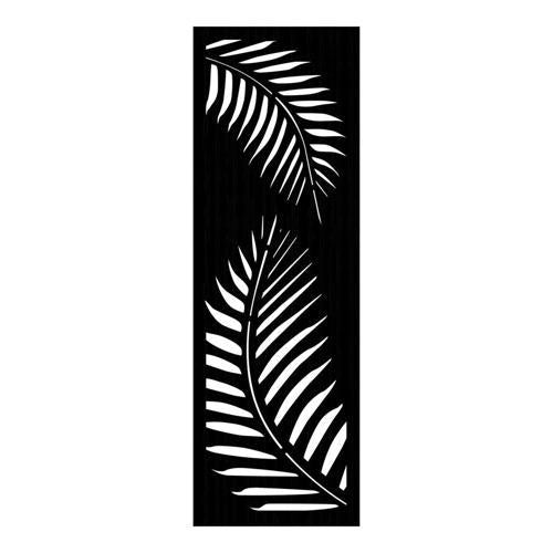 Strol SmartScreen Privacy Screen Fern Black WPC 1.8m X 0.6m