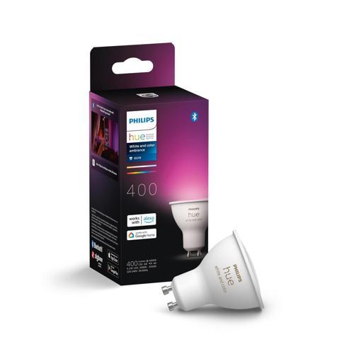 Philips Spot GU10 400 Lumens 4.2 Watts Colour