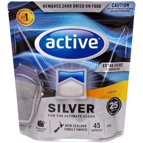 Active Silver Capsules 45s Lemon