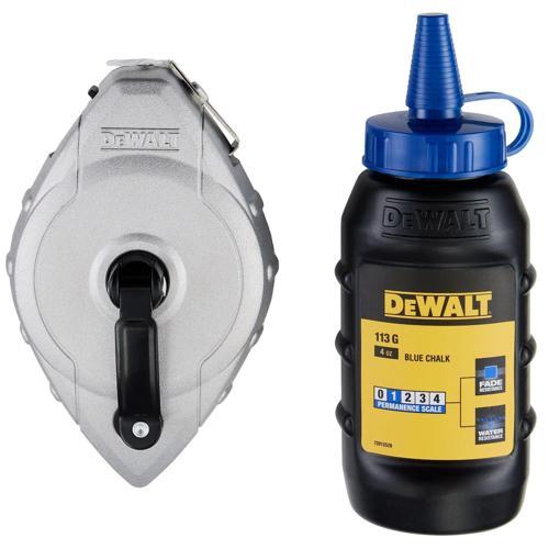 Chalk Reel Kit Alum W/ Blue 30m
