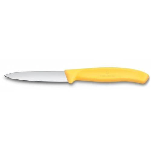 PARING KNIFE STRT 8cm YELLOW VICTX