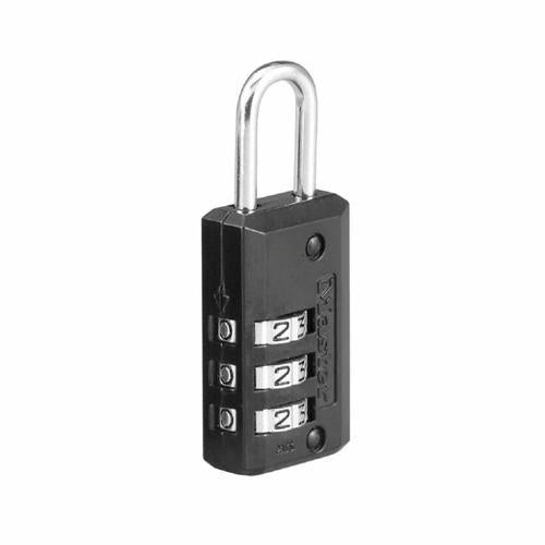 Master Lock Combination Luggage Padlock 20mm Black