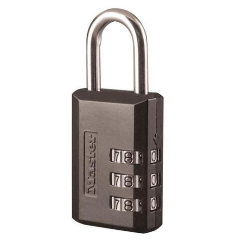 Master Lock Combination Luggage Padlock 30mm Black