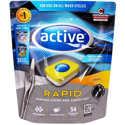 ACTIVE RAPID TABLETS LEMON 54PK Pack of 54