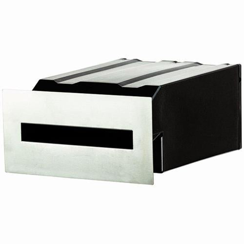 Box Design Masonry Insert Letterbox 160mm 255mm 390mm Stainless Steel Face Plate