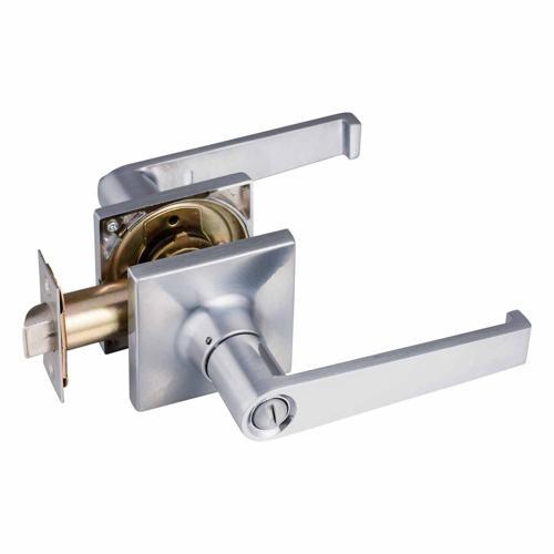 Schlage Regent Series Boston Privacy Lever 65mm Satin Chrome Plate