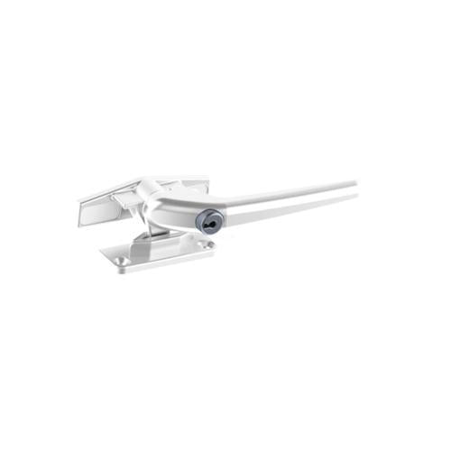 Yale Window Handle Timber Locking Right-Hand Face Fix 107mm White 107mm White