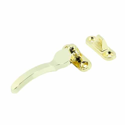 Jaeco Wedge Window Fastener 87mm Brass Finish
