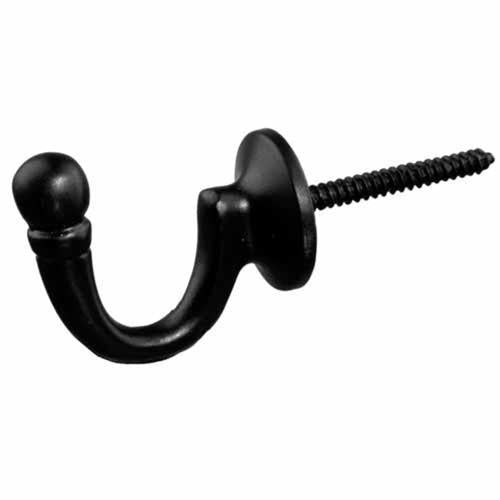 Sullivans Tieback Hook 40mm Black