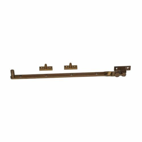 Miles Nelson Fanlight Stay 300mm Florentine Bronze