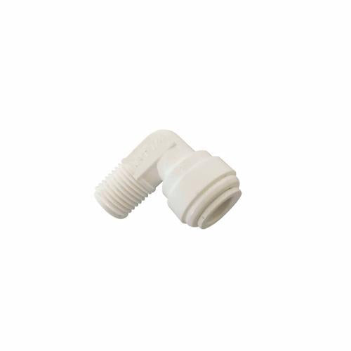 Sapphire Quick Fit Elbow Connector Stainless Steel White