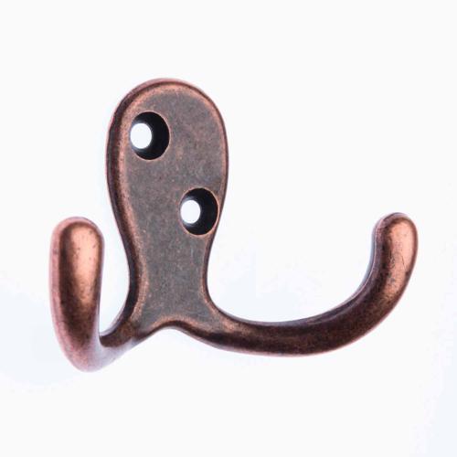 Zenith Twin Robe Hook 46mm Florentine Bronze